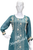 Kurti Set Georgette with Chikankari work having Contrast Pant