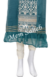 Kurti Set Georgette with Chikankari work having Contrast Pant