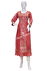 Kurti Set Georgette with Chikankari work having Contrast Pant