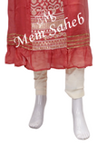 Kurti Set Georgette with Chikankari work having Contrast Pant