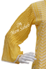 Kurti Set Yellow Georgette Chikankari Work Top with Designer Palazzo