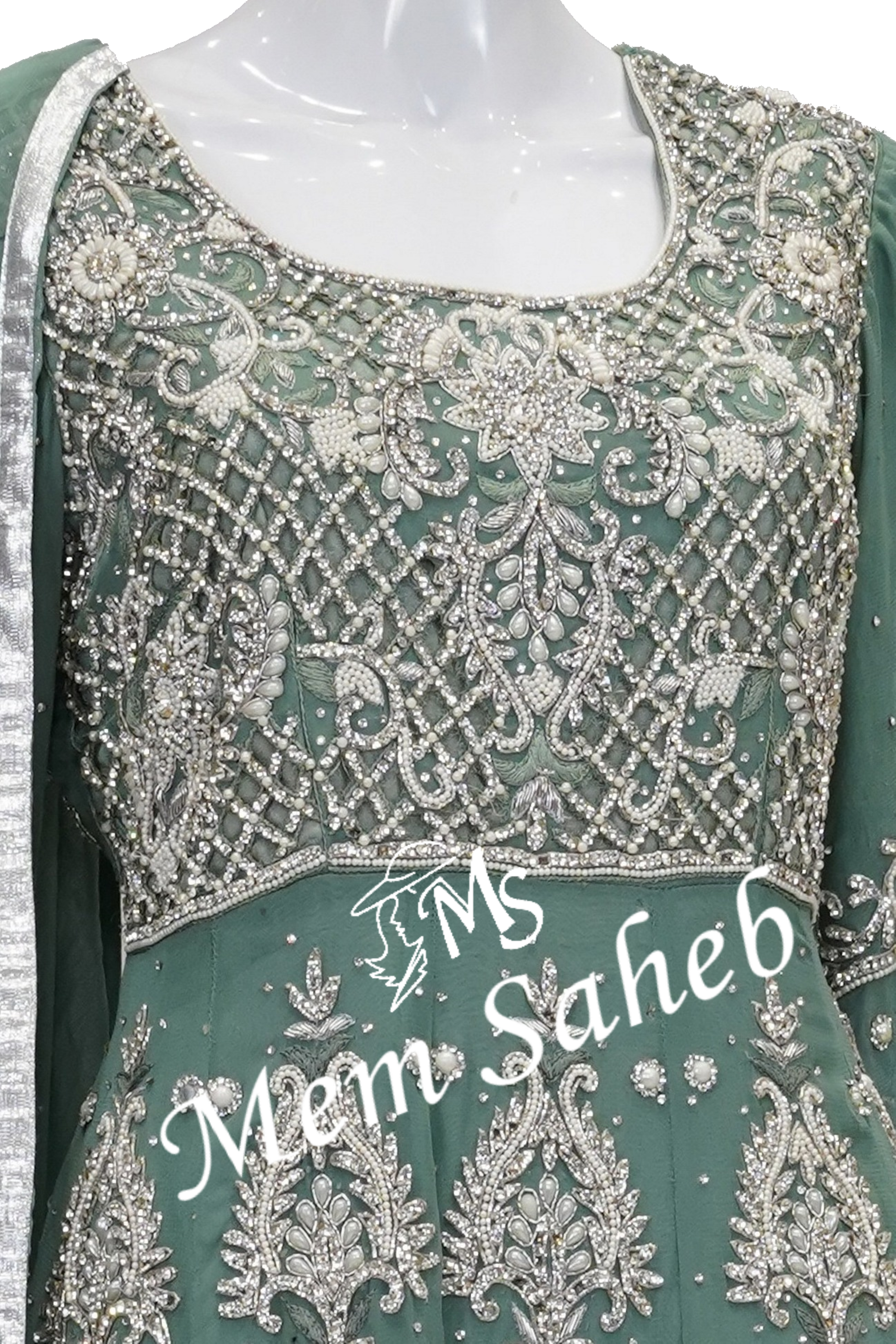 Stone work 2024 designs for frocks