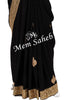 Saree Black Pure Georgette with Enriched Designer Border