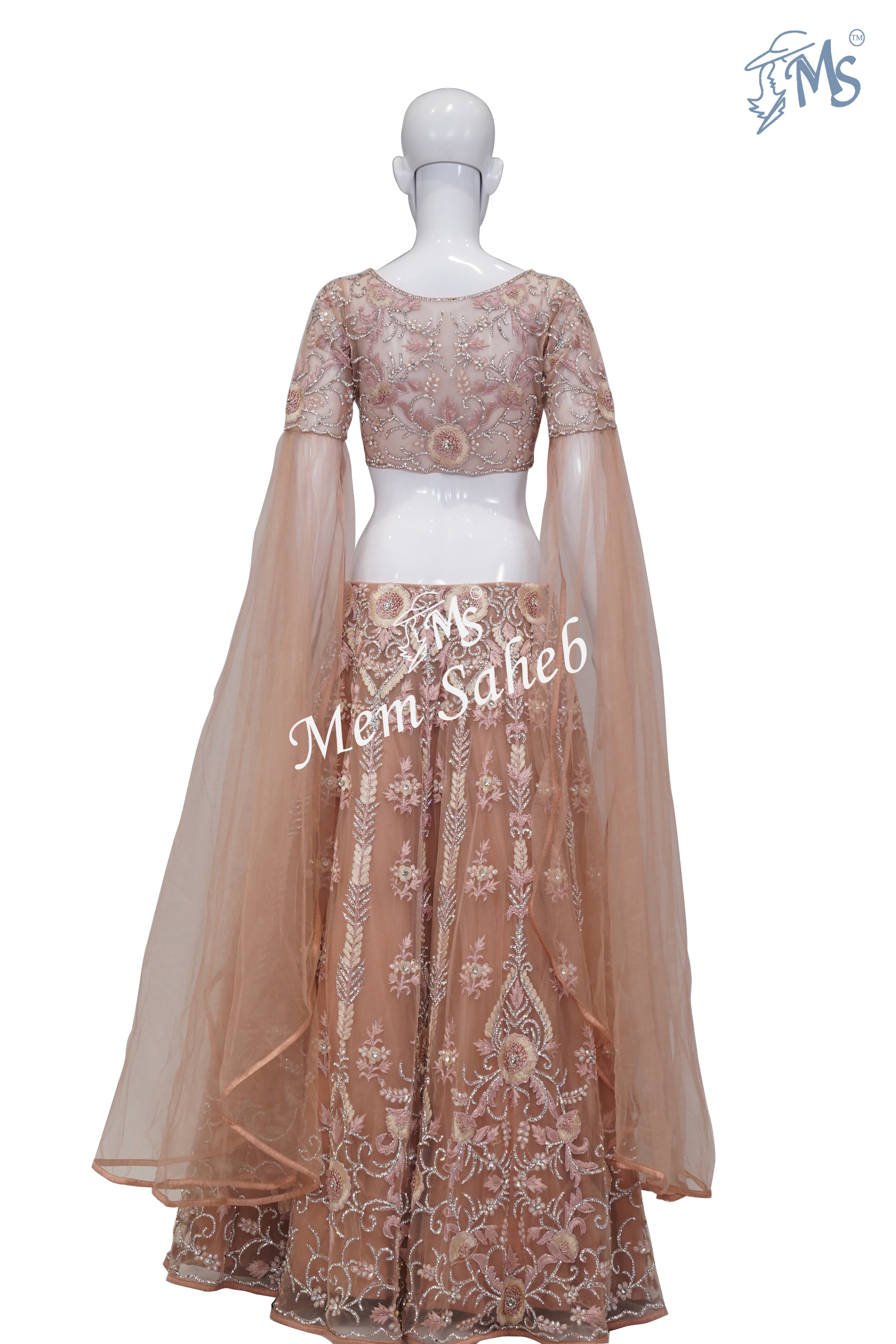 Carrot Red Bridal Wedding Indian Lehenga Choli Golden Lengha Chunri Ghagra  Dress | eBay